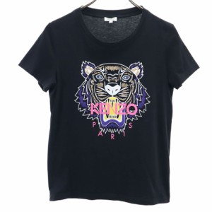 ケンゾー ポルトガル製 半袖 Tシャツ S ブラック KENZO レディース 240513