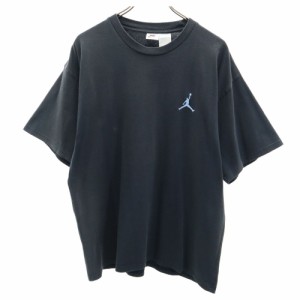 ナイキ 90s 00s オールド 白タグ 半袖 Tシャツ L ブラック系 NIKE メンズ 240513