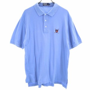 ポロバイラルフローレン 半袖 ポロシャツ L ブルー系 Polo by Ralph Lauren メンズ 240515