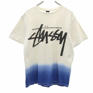 ステューシー 半袖 Tシャツ L オフホワイト STUSSY メンズ 240515