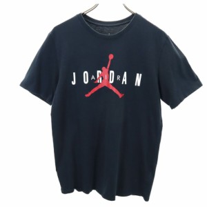 エアジョーダン プリント 半袖 Tシャツ M ネイビー AIR JORDAN ナイキ NIKE メンズ 240516