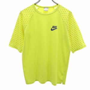 ナイキ ロゴプリント 半袖 Tシャツ M イエロー NIKE メンズ 240516