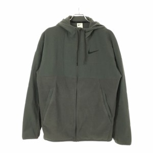 ナイキ 切替 フリースジャケット L グレー系 NIKE メンズ 240214