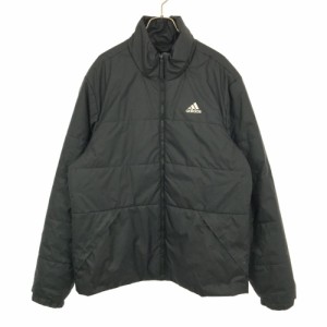 アディダス 長袖 中綿 スポーツジャケット XL ブラック adidas メンズ 240215