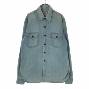 リーバイス 長袖 デニムシャツ _ ブルー系 Levi’s メンズ 240407