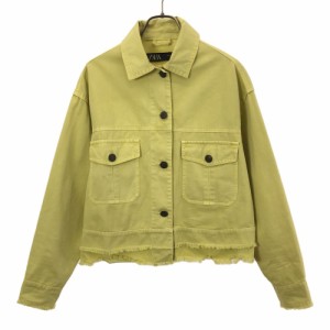 ザラ 長袖 ジャケット XS イエロー系 ZARA レディース 240411