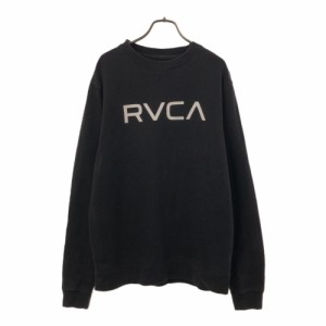 ルーカ 長袖 スウェット トレーナー M ブラック RVCA メンズ 240412