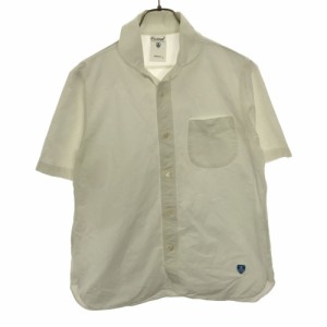 オーシバル 日本製 半袖 コットンシャツ 1 ホワイト ORCIVAL メンズ 240525