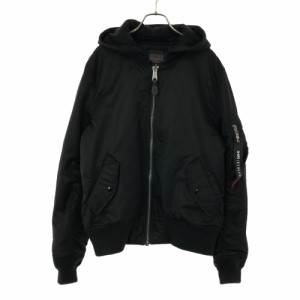 シップスジェットブルー アルファインダストリーズ ナイロン フライトジャケット M SHIPS JET BLUE ALPHA INDUSTRIES メンズ 240203