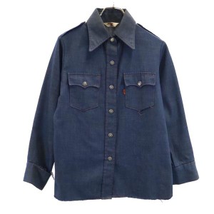 リーバイス 70s 長袖 デニムシャツ Levi’s メンズ 230910