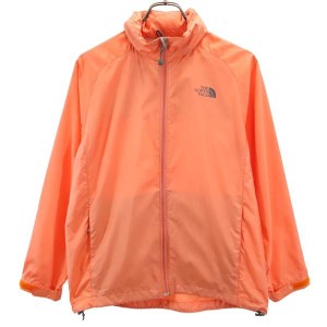 ノースフェイス アウトドア NPW11500 プリント ストライクジャケット S オレンジ系 THE NORTH FACE ロゴ レディース 231005