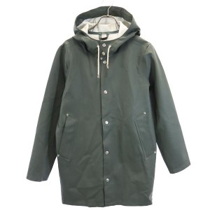 ストゥッテルハイム 撥水加工 レインコート グリーン STUTTERHEIM フード メンズ 231102