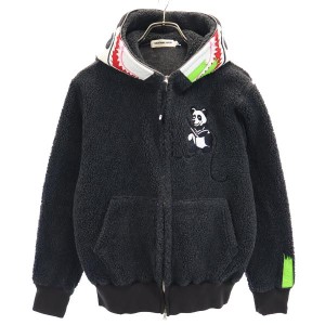 アベイシングエイプ ボア パンダ ジップパーカー S グレー系 A BATHING APE メンズ 231104