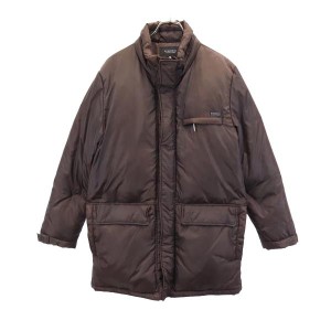 バーバリーブラックレーベル 三陽商会 ダウンコート M ブラウン BURBERRY BLACK LABEL メンズ 231108