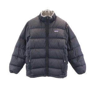 パタゴニア アウトドア ダウンジャケット XL チャコールグレー patagonia キッズ 231108