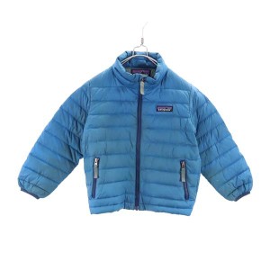 パタゴニア ダウンジャケット 3T ブルー系 patagonia アウトドア キッズ 231112