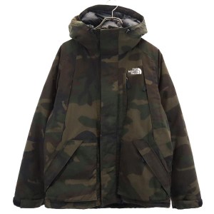 ノースフェイス ND91644 カモフラ 長袖 ノベルティ エレバス ダウンジャケット M THE NORTH FACE Novelty Elebus メンズ 231110