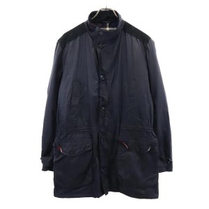 バブアー ワックス オイルドジャケット S ネイビー Barbour CRIEFF WAX JACKET メンズ 231114