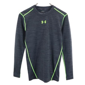 アンダーアーマー 長袖 トレーニングウェア SM グリーン系 UNDER ARMOUR Tシャツ レディース 231126