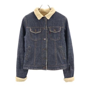 リーバイスレッドタブ デニムジャケット L Levi’s Red Tab 裏ボア ジージャン レディース 231221