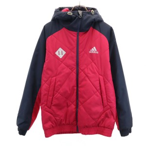 アディダス トレーニング 中綿ジャケット M ピンク adidas フード メンズ 231227