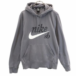 ナイキ スケートボード 長袖 スウェットパーカー M グレー系 NIKE スケボー メンズ 240102