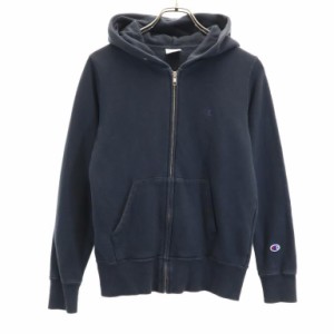 チャンピオン 長袖 スウェット ジップパーカー L ブラック系 Champion レディース 240105