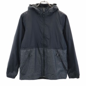 ノースフェイス アウトドア 長袖 ナイロンジャケット 14-16 ブラック系 THE NORTH FACE キッズ 240116