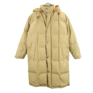 ザノースフェイス 茶タグ アウトドア 中綿 ダウンコート S ベージュ THE NORTH FACE フード メンズ 231219