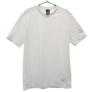 アディダス プリント トレーニングシャツ L ホワイト adidas 半袖 Tシャツ スポーツ ウォームアップ ロゴ メンズ 230912