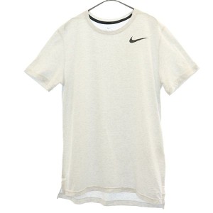 ナイキ ロゴプリント トレーニング 半袖 ウェア S グレー NIKE Tシャツ スポーツ メンズ 231228