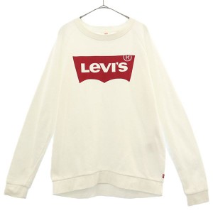 リーバイス 長袖 スウェット トレーナー M ホワイト Levi’s メンズ 240104