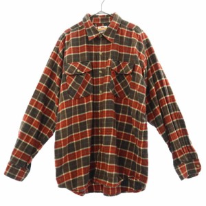 リーバイス 90s チェック 長袖 ネルシャツ LARGE Levi’s オールド ヴィンテージ メンズ 240205