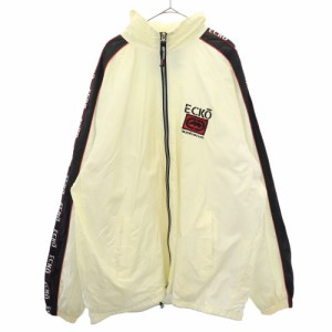 エコーアンリミテッド ナイロンジャケット XL ホワイト THE ECKO UNLTD 裏起毛 ワッペン メンズ 240304