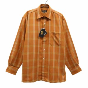 オレンジ チェック シャツ メンズの通販｜au PAY マーケット