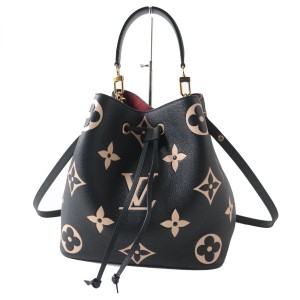 ルイ ヴィトン モノグラム バイザプール ネオノエMM ショルダーバッグ M22852 コットン レディース LOUIS VUITTON 【222-19461】