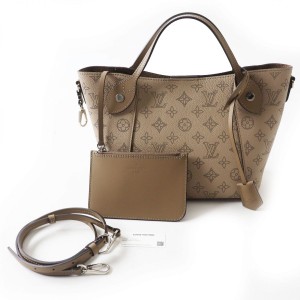 極美◎定566500円 LOUIS VUITTON ルイヴィトン M54351 ヒナ PM マヒナ 2WAY ショルダーバッグ ポーチ付き ガレ （グレージュ）レディース