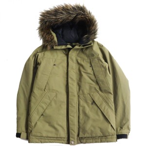 良品●THE NORTH FACE ザ・ノースフェイス Mountain Down Jacket/マウンテンダウンジャケット ND91722Z ダウンジャケット カーキ M 正規