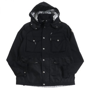 22 MONCLER ESCALLE ブラック ウインドブレイカー size 1