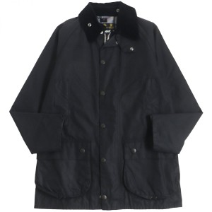 良品●Barbour バブアー SL BEAUFORT JACKET/ビューフォート 1502124 裏地チェック オイルドジャケット ブラック 36 英国製 正規品 メン