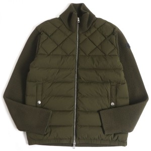 モンクレール 18年 NASH ライトダウンジャケット メンズ カーキ 3 MONCLER