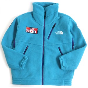 美品□ザ ノースフェイス NA72235 Trans Antarctica Fleece Jacket ワッペン ZIPUP フリースジャケット/ブルゾン ジェイド2 XL 正規品