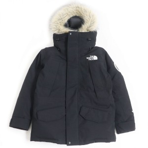 美品□ザ・ノースフェイス ND92238 Antarctica Parka アンタークティカパーカ GORE-TEX フーデッド ダウンジャケット ブラック S 正規品