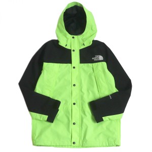 美品□ザ・ノースフェイス NP11834 Mountain Light Jacket ゴアテックス WZIP マウンテンジャケット セーフティーグリーン L 正規品 メン