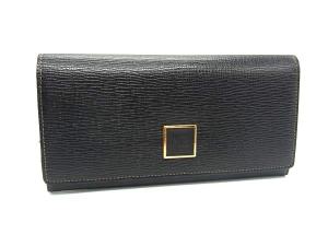 極美品 Nina Ricci ニナリッチ 二つ折り 財布 黒 ミニ コンパクト hanakura-kaban_085-8702