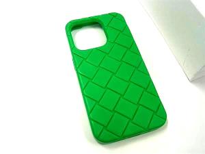 ボッテガヴェネタ iPhone13 pro ラバー スマホケース レッド BOTTEGA VENETA iPhone ラバーケース