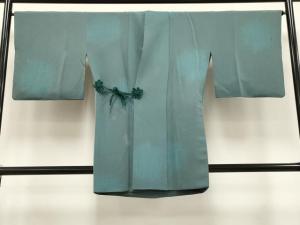 平和屋着物＃道中着 草花丸文 正絹 逸品 CAAT0460dy