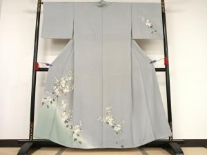 （袷）本加賀友禅　訪問着　鶴見保次作 袷）本加賀友禅 訪問着 鶴見保次作 袷）本加賀友禅 訪問着 鶴見保次作