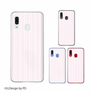 au Galaxy A30 SCV43 スマホ ケース カバー GalaxyA30 ギャラクシーA30 ツタ2 蔦 ピンク