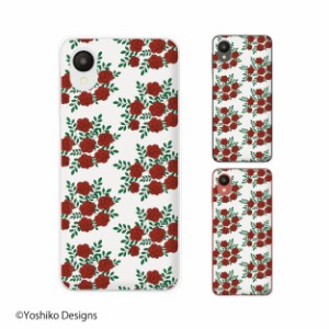 Galaxy A23 5G / S22 / S22 Ultra / A53 5G / A22 5G / A52 5G / A51 5G スマホ ケース カバー ギャラクシー ローズ16 レッド